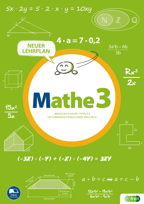 Mathe 3 für die Sekundarstufe I mit E-BOOK+